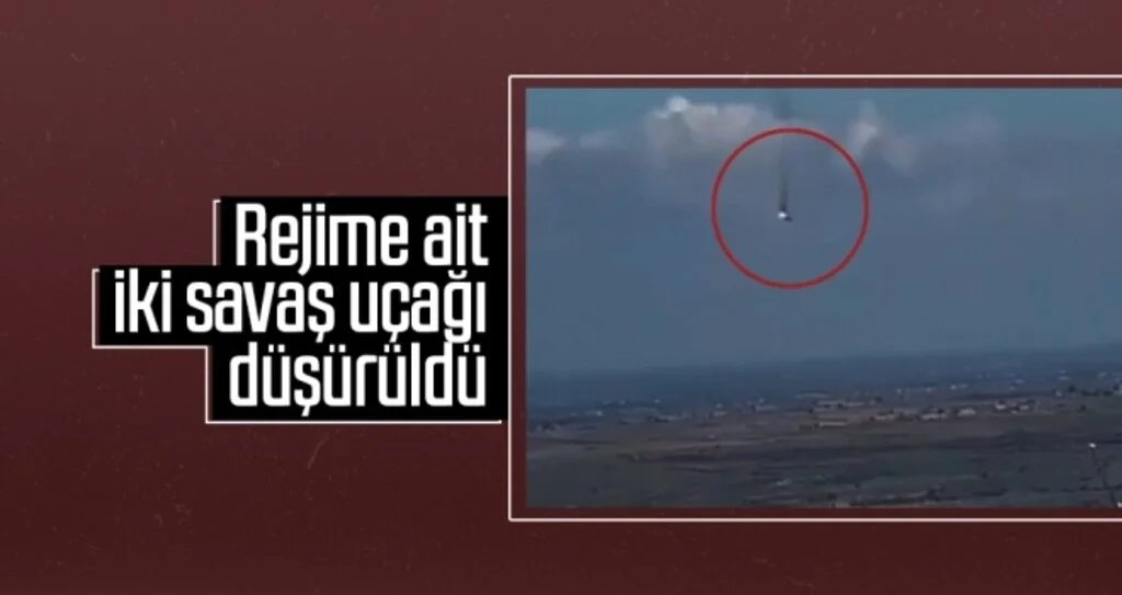 Rejime ait iki savaş uçağı düşürüldü