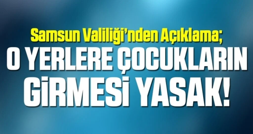 Samsun'da Corona Virüsüne Karşı Yeni Önlemler