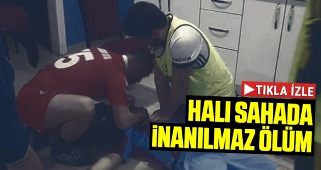 Samsun'da Halı Sahada İnanılmaz Ölüm