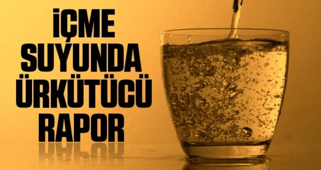 Samsun'da İçme Suyunda Ürkütücü Rapor