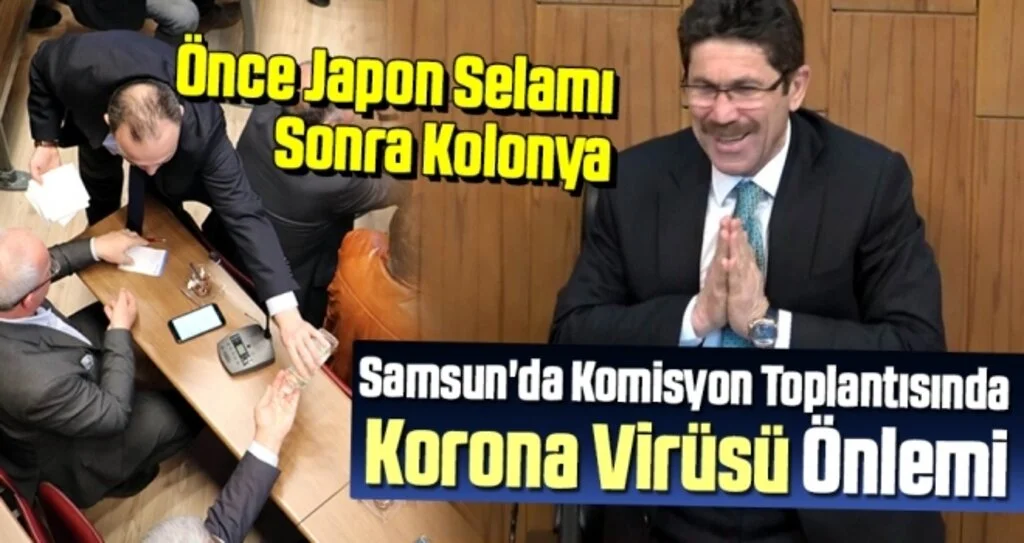 Samsun'da Komisyon Toplantısında 'Korona Virüsü' Önlemi