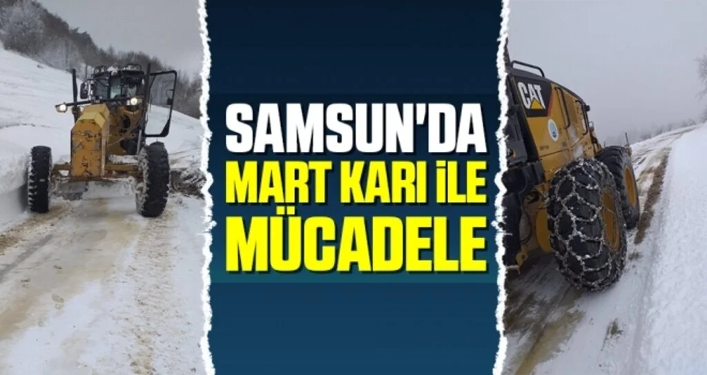 Samsun'da Mart Karı İle Mücadele