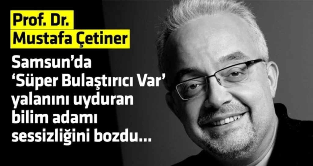 Samsun'da Süper Bulaştırıcı Var Diyen Bilim Adamı Halk Gazetesi'ne Konuştu