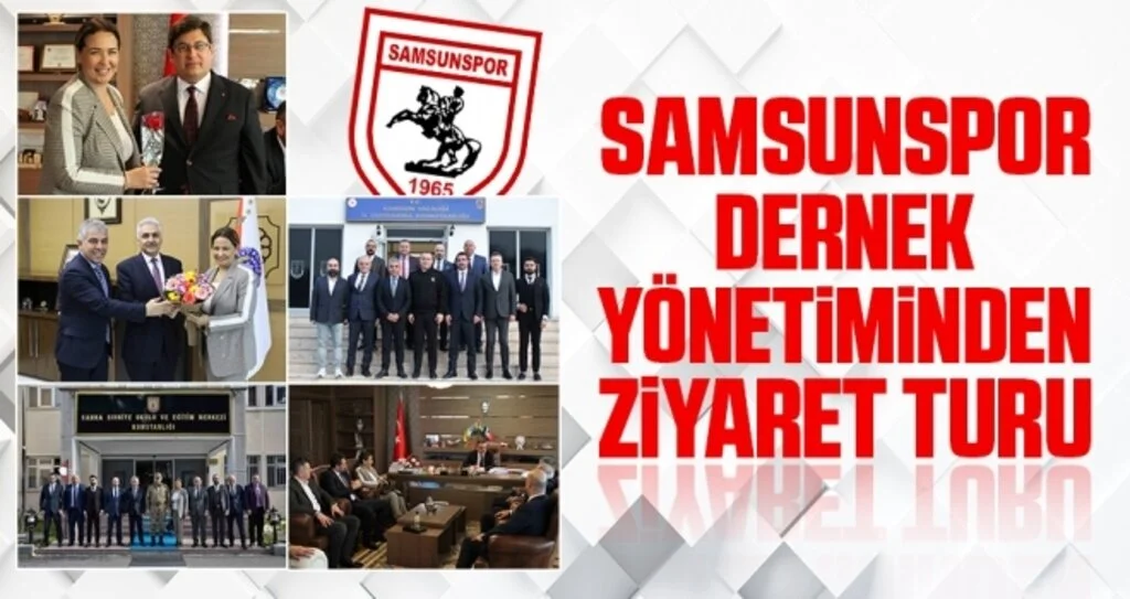 Samsunspor Dernek Yönetiminden Ziyaret Turu