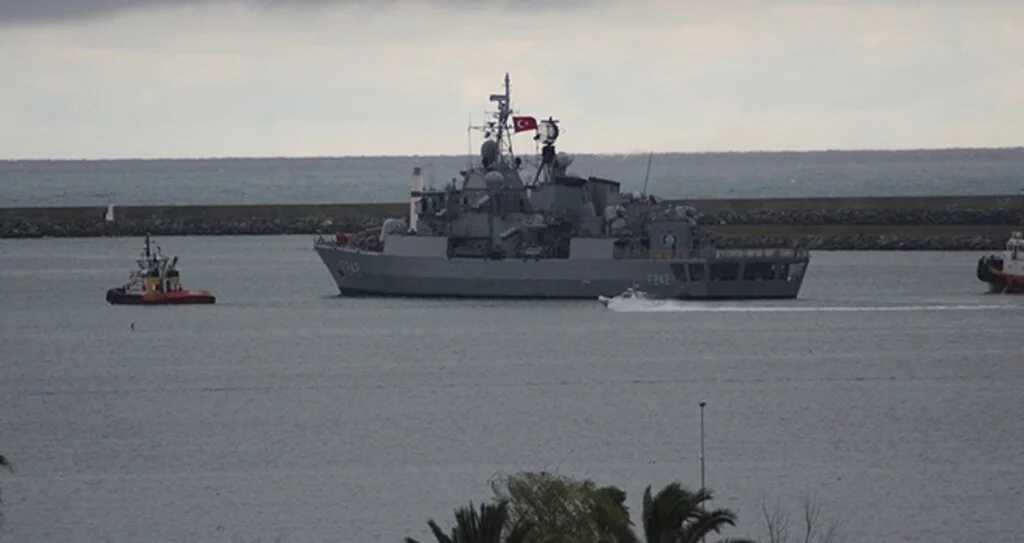 TCG Fatih Samsun’dan Ayrıldı