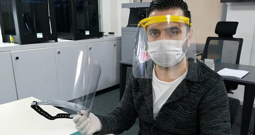 Teknopark’tan sağlık çalışanlarına ücretsiz yüz siperliği