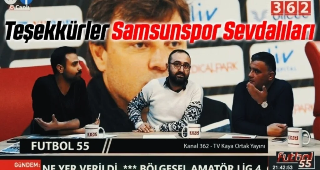 Teşekkürler Samsunspor Sevdalıları