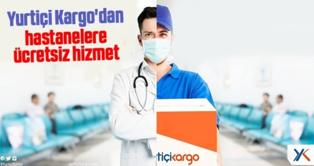 Yurtiçi Kargo'dan hastanelere ücretsiz hizmet