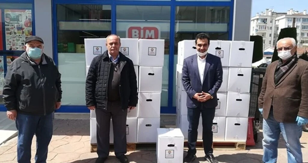 Atakum'daki Kavaklılar Ramazan Erzağı Hazırladı