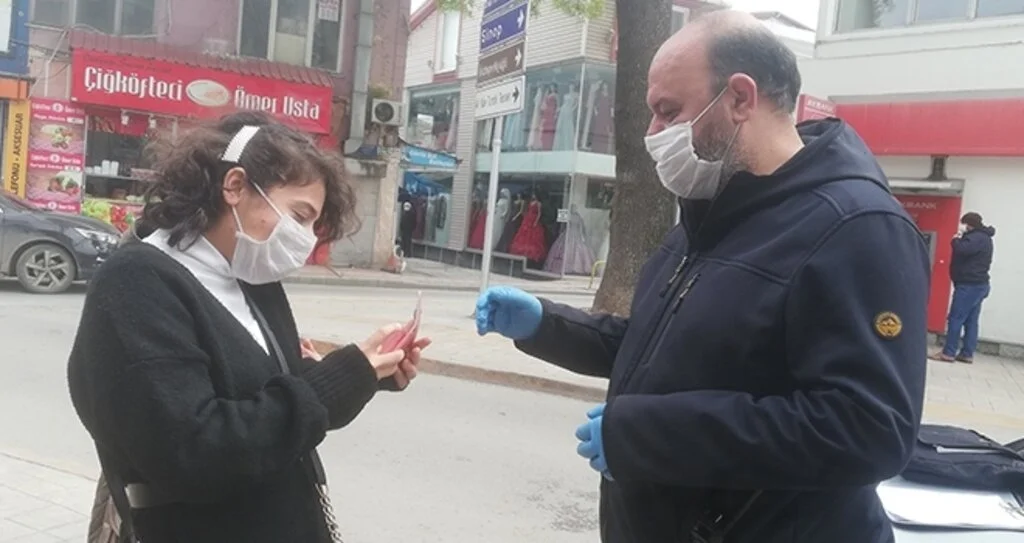 Bafra’da 20 yaş altı ve 65 yaş üstündekilere polis denetimi
