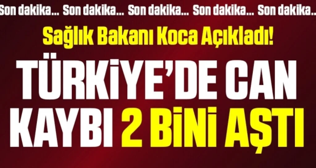 Bakan Koca, corona virüsüyle ilgili güncel verileri paylaştı (19 Nisan 2020)
