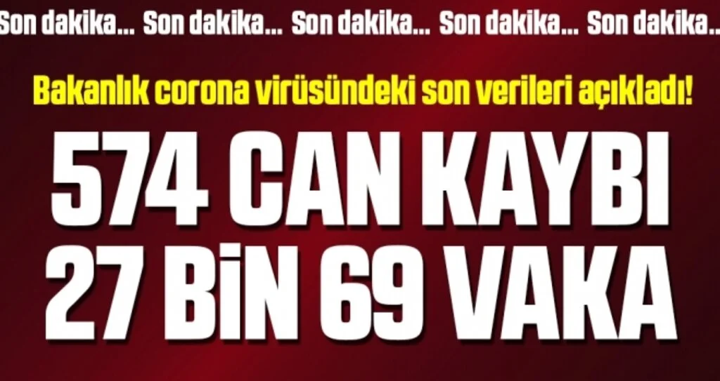 Bakanlık corona virüsündeki son verileri açıkladı! (05 Nisan 2020)