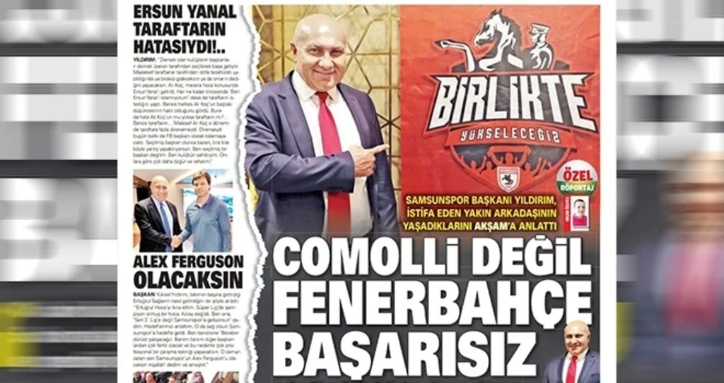 Başkan Yıldırım, Akşam'a röportaj verdi
