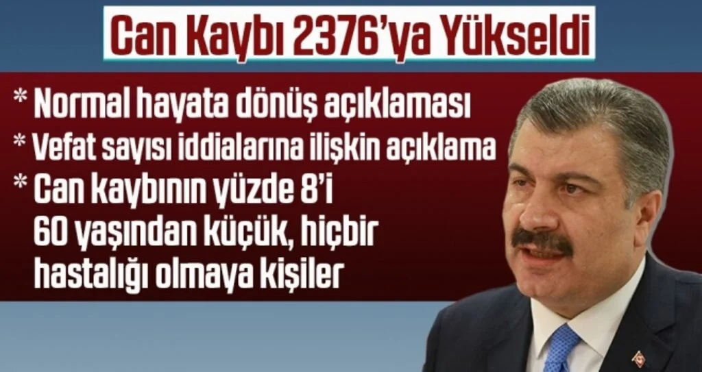 Bilim Kurulu toplandı! Sağlık Bakanı Koca'dan önemli açıklamalar