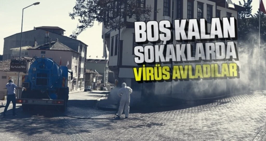 Boş Kalan Sokaklarda Virüs Avladılar