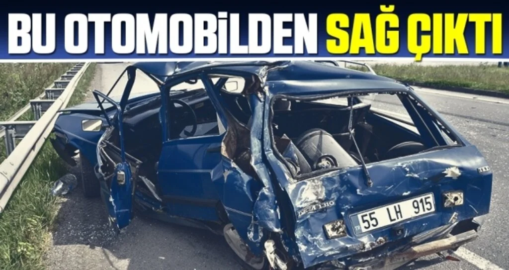 Bu Otomobilden Sağ Çıktı!