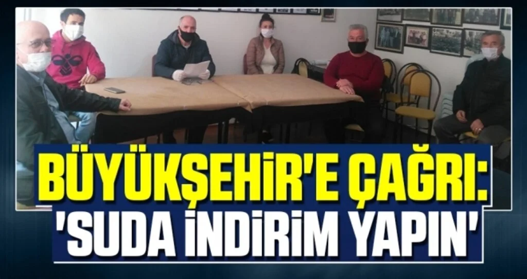 Büyükşehir'e Çağrı: Suda İndirim Yapın