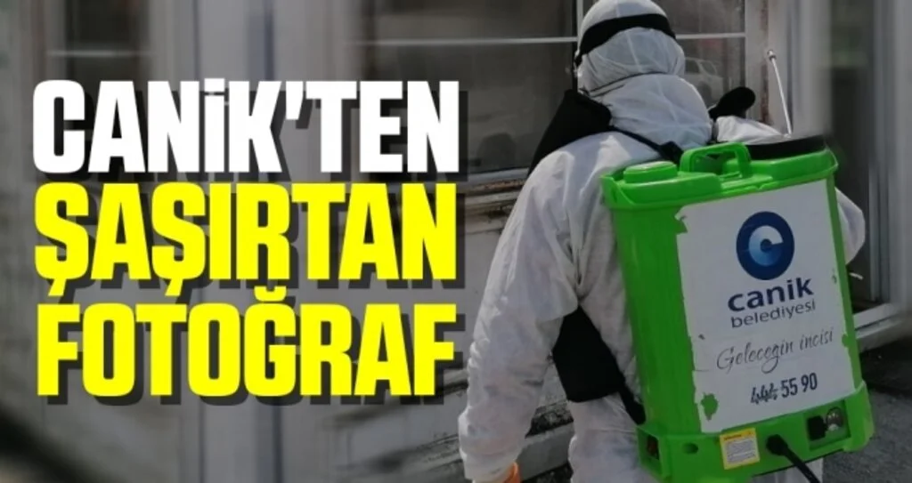 Canik'ten Şaşırtan Fotoğraf