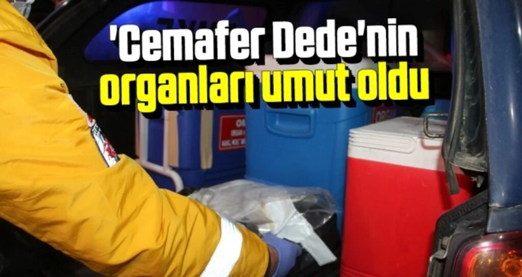 'Cemafer Dede'nin organları umut oldu