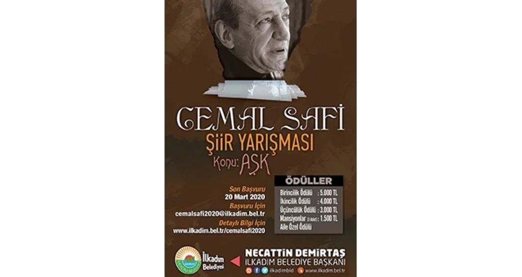 Cemal Safi Şiir Yarışması'na 3 Bin Başvuru