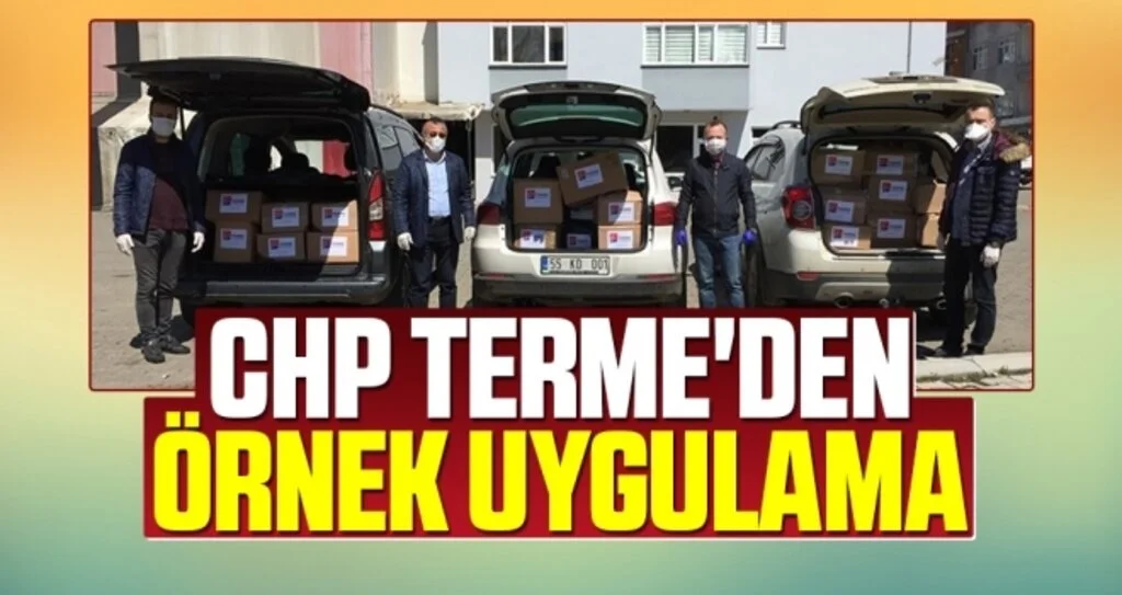 CHP Terme'den örnek uygulama