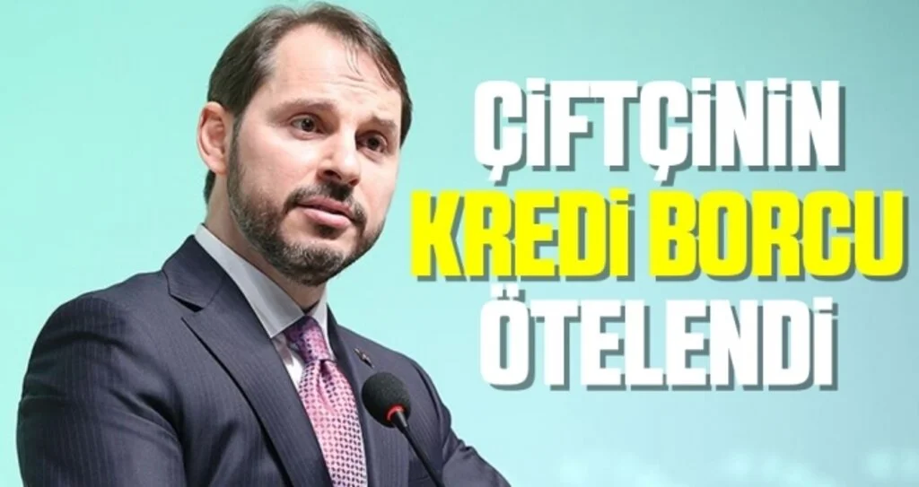 Çiftçinin Kredi Borcu Ötelendi