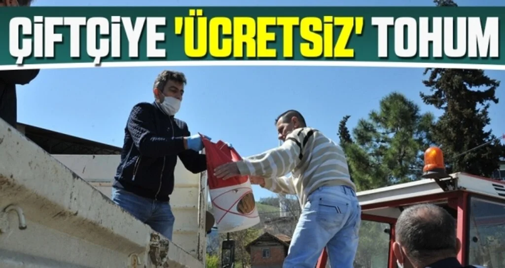 Çiftçiye 'Ücretsiz' Tohum