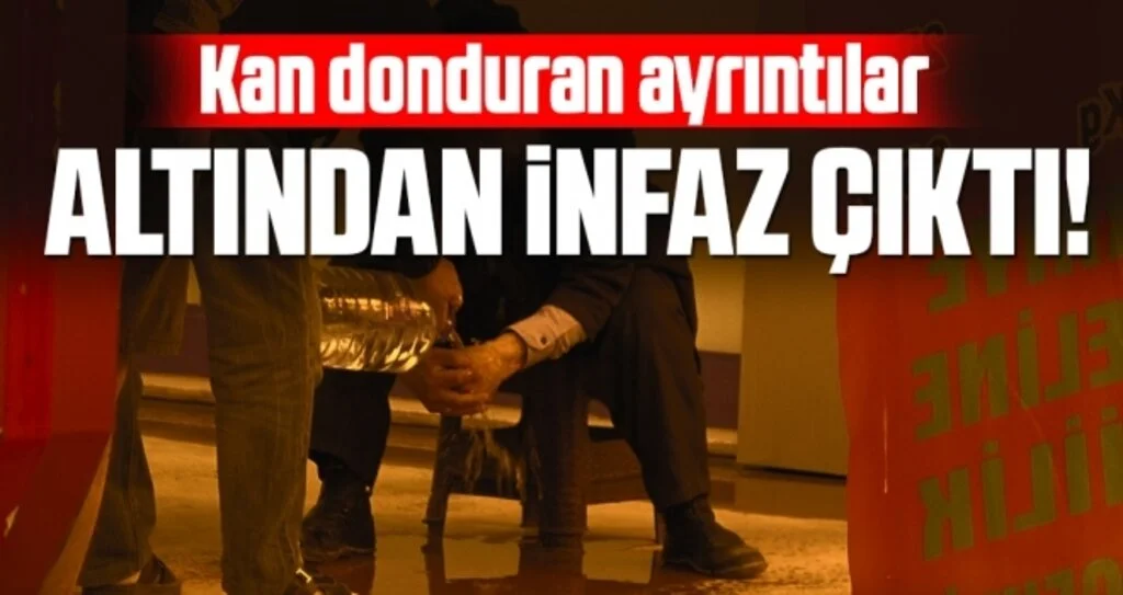 Denizli’de vahşet… Oğlunu çekiçle öldürüp yaktı
