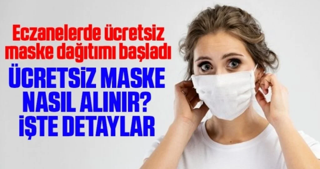 Eczanelerde ücretsiz maske dağıtımı başladı