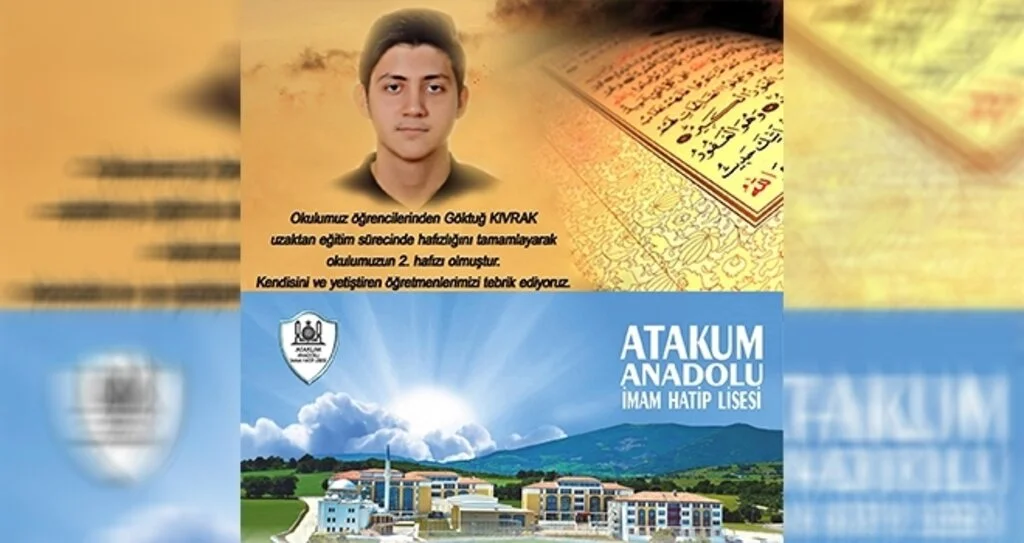 Eğitimde sınır yok: Online eğitimle hafızlığını tamamladı