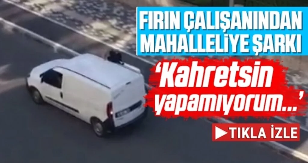 Fırın Çalışanı Şarkı Söyleyerek Ekmek Sattı!
