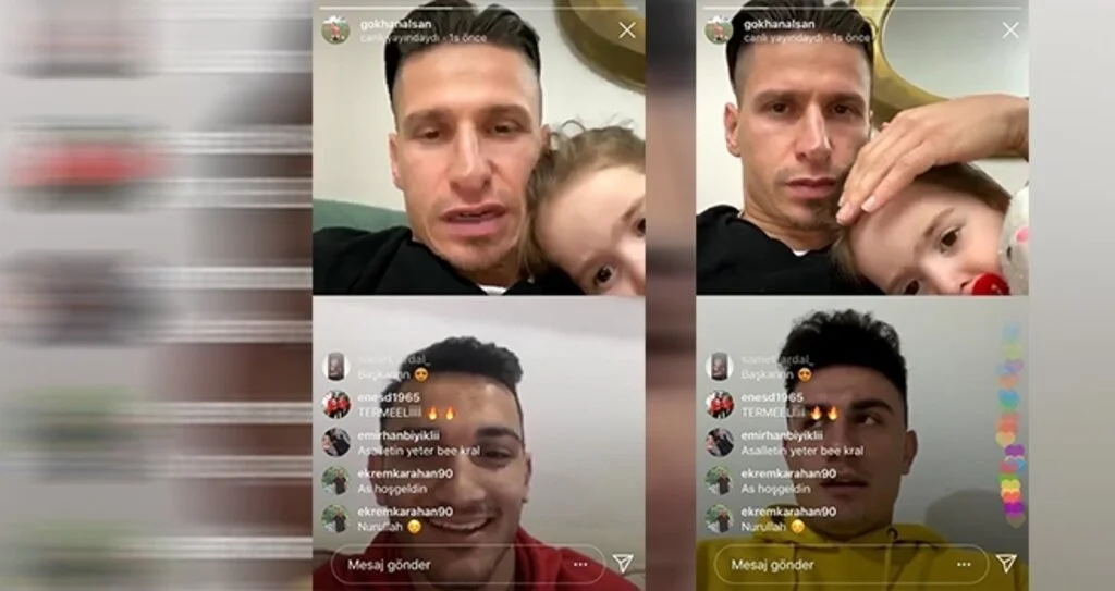 Gökhan Alsan'ın minik kızı ilgi odağı oldu
