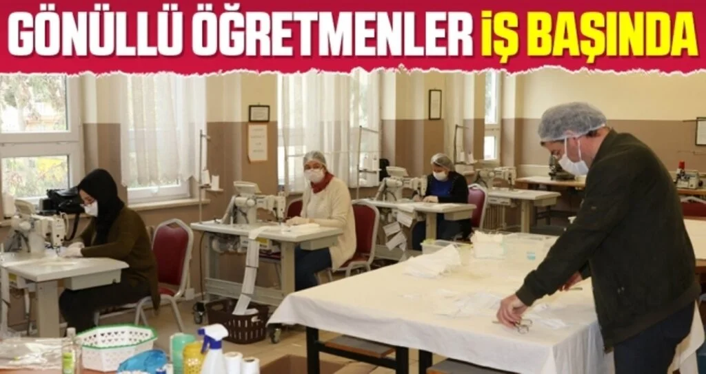 Gönüllü Öğretmenler İş Başında