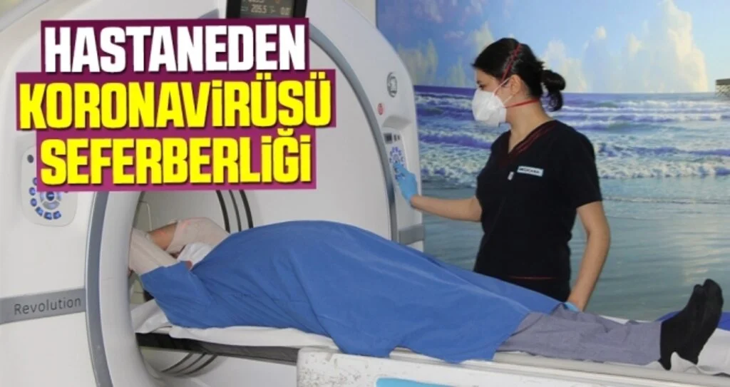 Hastaneden korona virüsü seferberliği