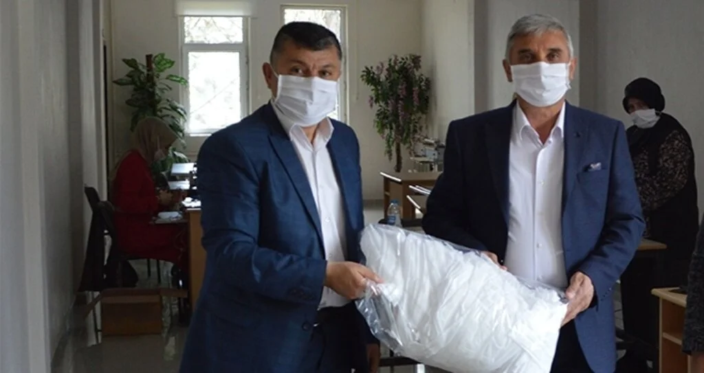 Havza HEM'den Maske Desteği