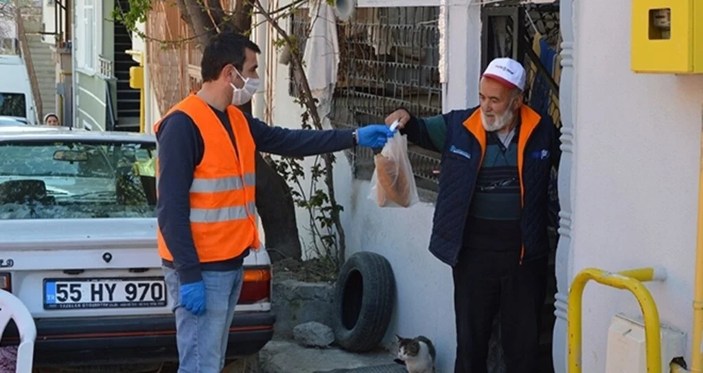 Havza Vefa Sosyal Destek Grubu 885 kişiye ulaştı