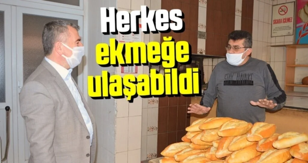 Havza'da herkes ekmeğe ulaşabildi
