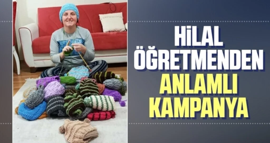 Hilal Öğretmenden Anlamlı Kampanya