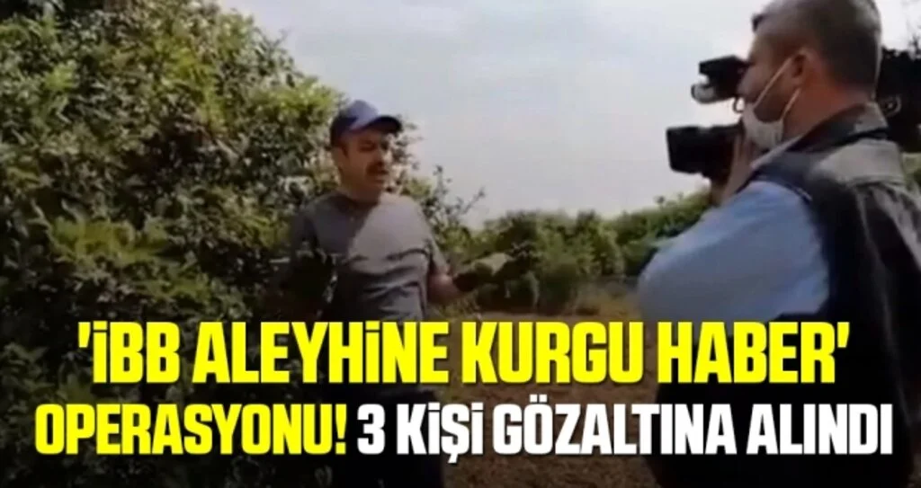 'İBB aleyhine kurgu haber' operasyonu! 3 kişi gözaltına alındı