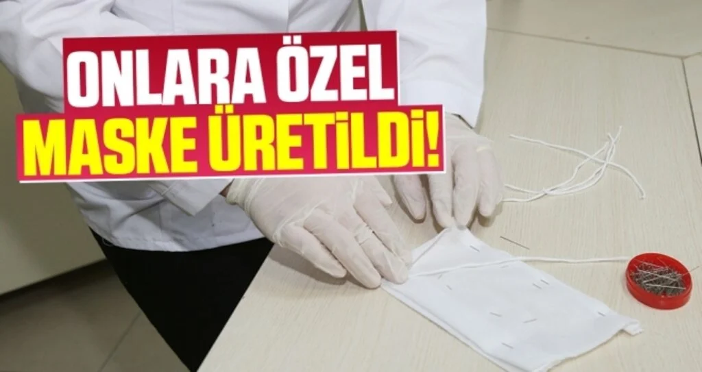 İşitme Engellilere Özel Maske Üretildi