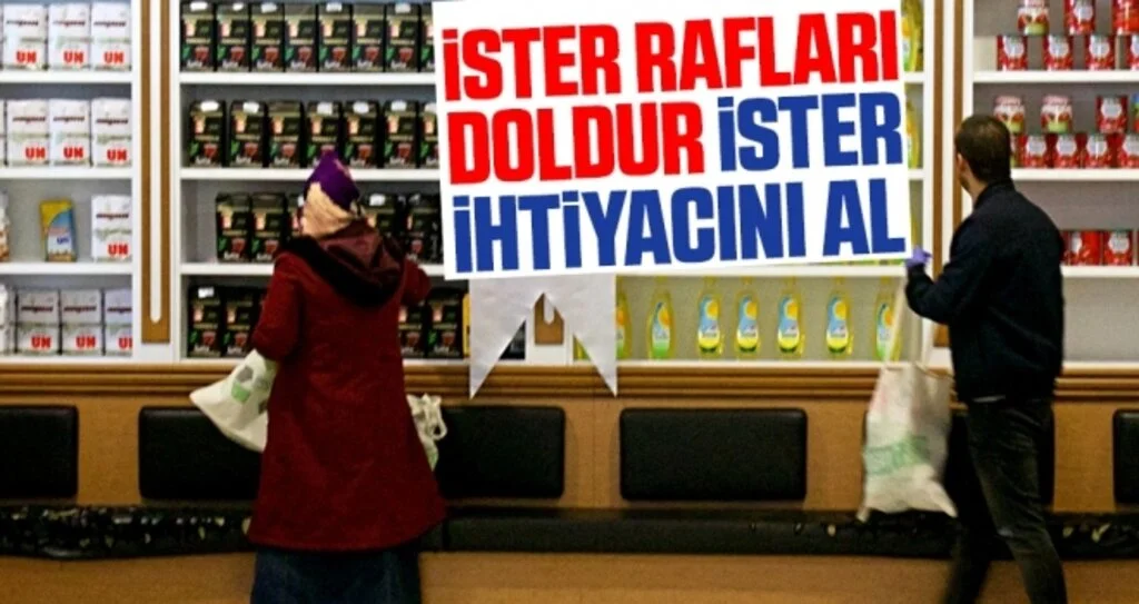 İster Rafları Doldur İster İhtiyacını Al
