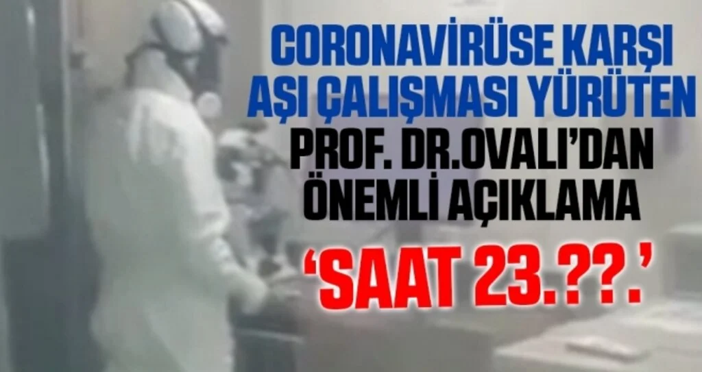 Koronavirüse karşı aşı çalışması yürüten Prof. Dr. Ercüment Ovalı'dan ilk açıklamalar