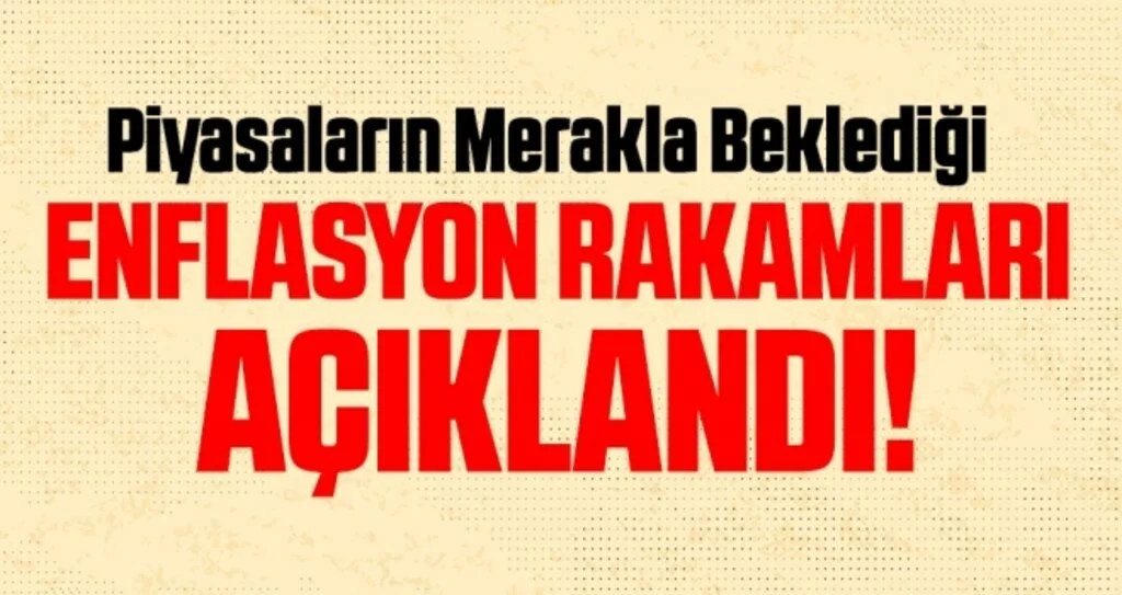 Mart ayı enflasyon rakamları açıklandı!
