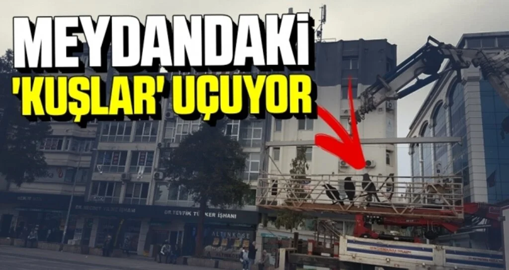 Meydandaki 'Kuşlar' Uçuyor