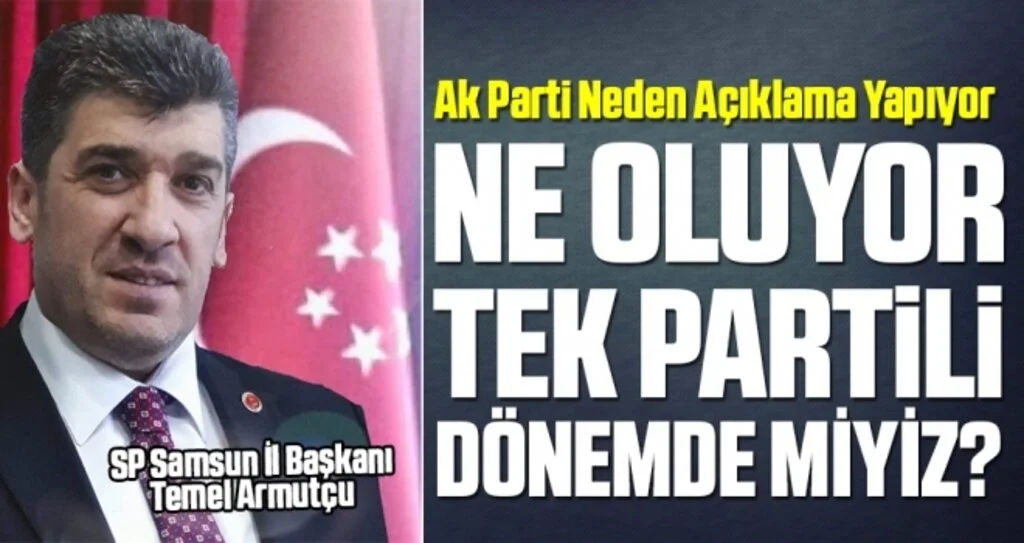 Ne Oluyor Tek Partili Dönemde Miyiz?