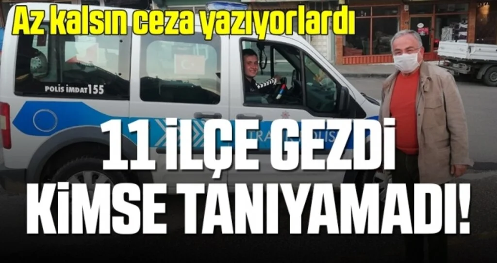 Ordu Büyükşehir Belediye Başkanı 11 ilçe gezdi, kimse tanıyamadı