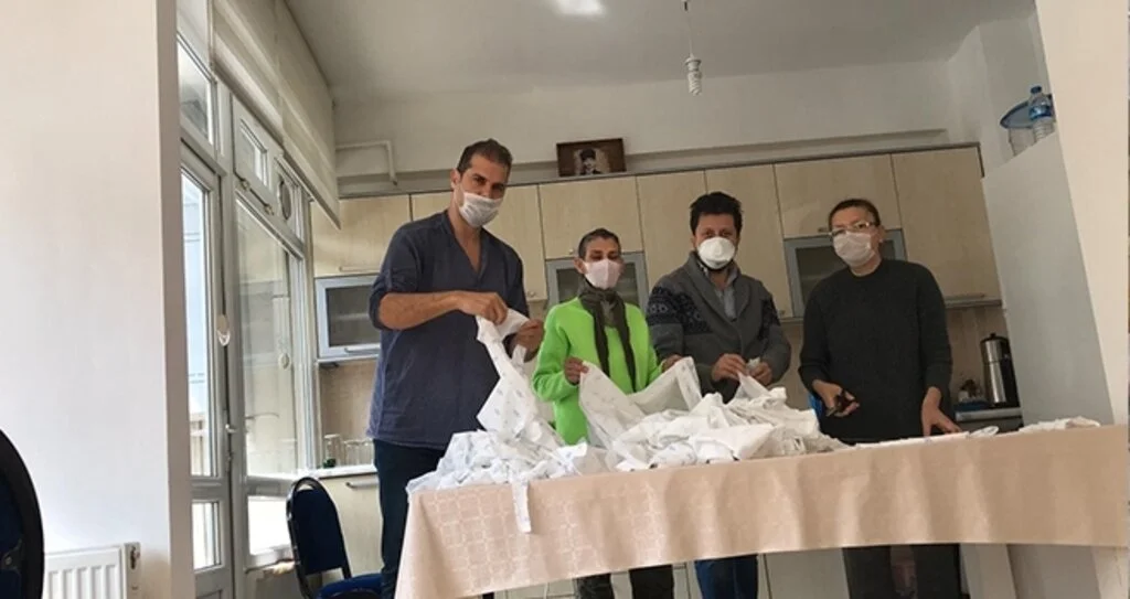 Sağlık kahramanları  için seferber oldular 