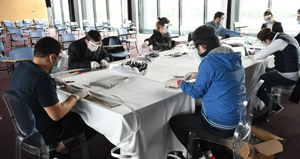 Samsun Büyükşehir'den 'Siperlik Maske'