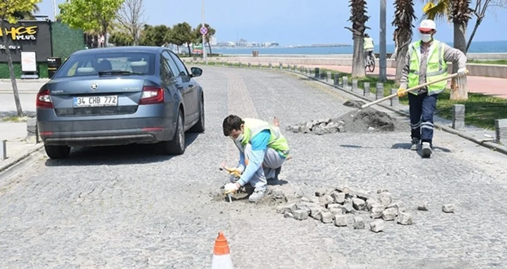 Samsun Sahilleri Yaza Hazırlanıyor