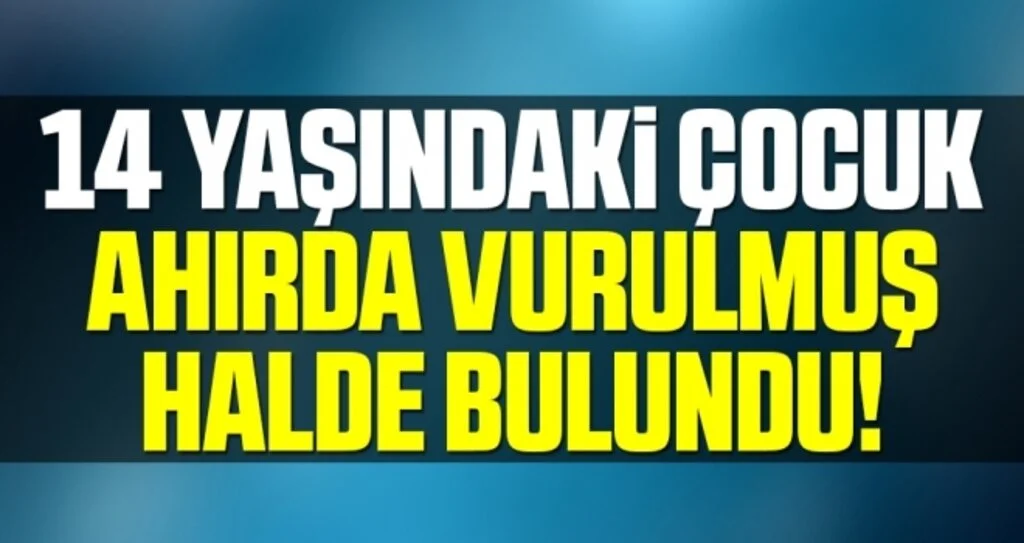 Samsun'da 14 Yaşındaki Çocuk Ahırda Vurulmuş Halde Bulundu
